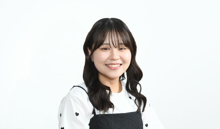 在学生の声 短期大学部の二宮さん